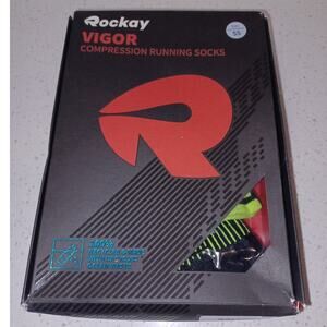New Rockay Vigor Compression Running Socks Size SS